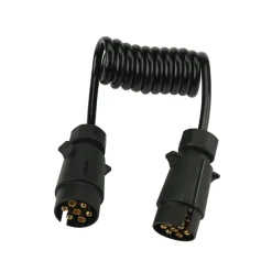 Tilhengerkabel 7-polet han/han 1,5 meter
