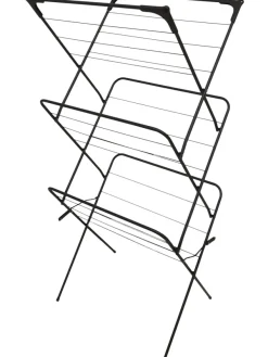 Tørkestativ 14 meter - svart