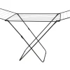 Tørkestativ svart 180 x 55 x 95 cm