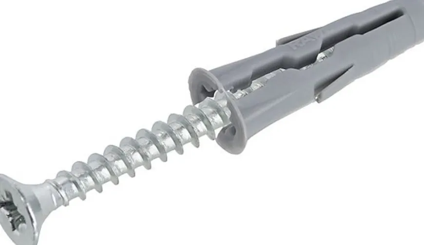 Universalplugg med skrue 8 x 50 mm