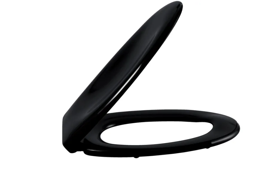 Universal toalettsete med soft close - svart