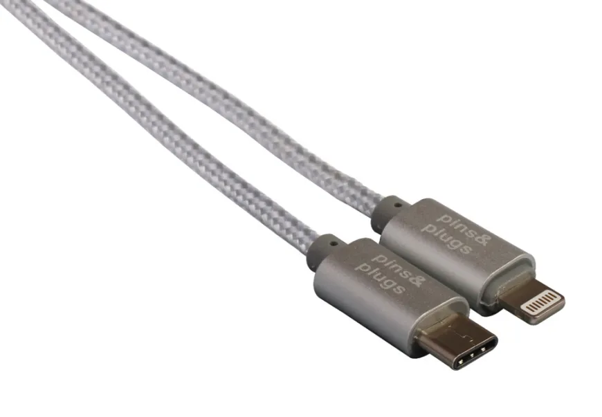 USB-C til lightning kabel 1 meter