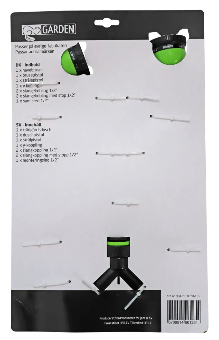 Vanningssett 9 deler - Garden®
