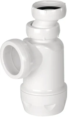 Vannlås 40 x 32 mm ABS hvit