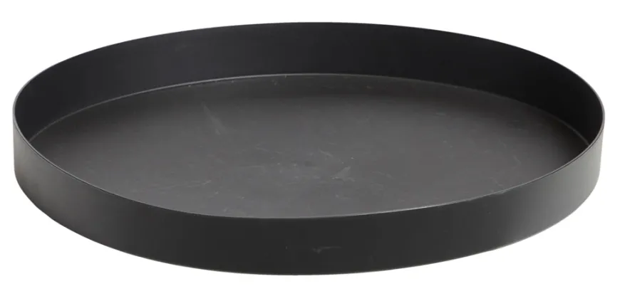 Vannspeil Ø57 cm svart – Garden®