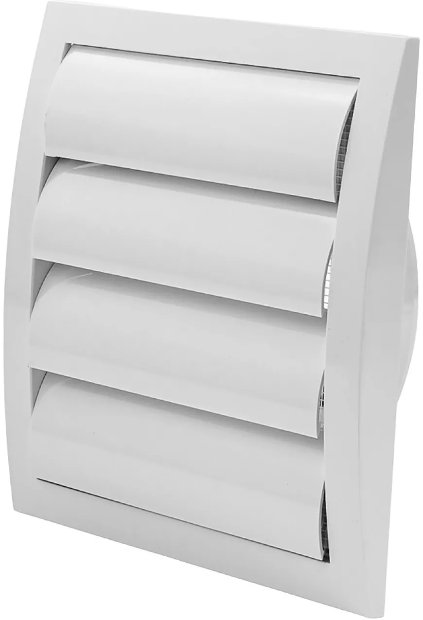 Ventilajsonsrist Ø124 mm selvlukkende