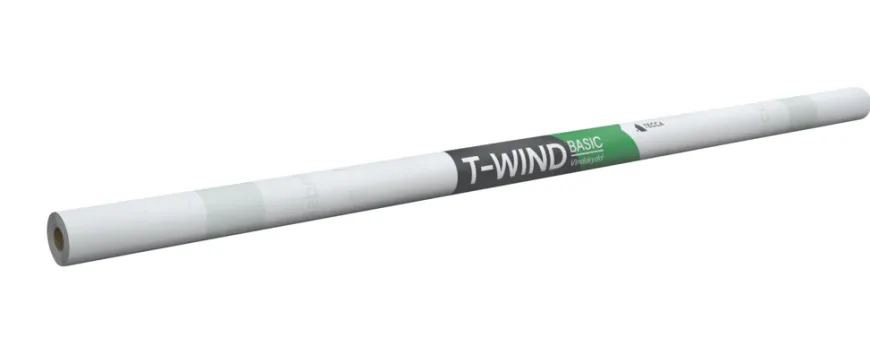 Vindbeskyttelse T-Wind Basic Hvit 1,37 x 12,5 meter - Tecca