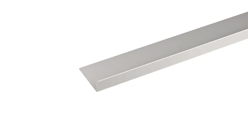 Vinkellist aluminium - 15 x 30 mm x 1 meter