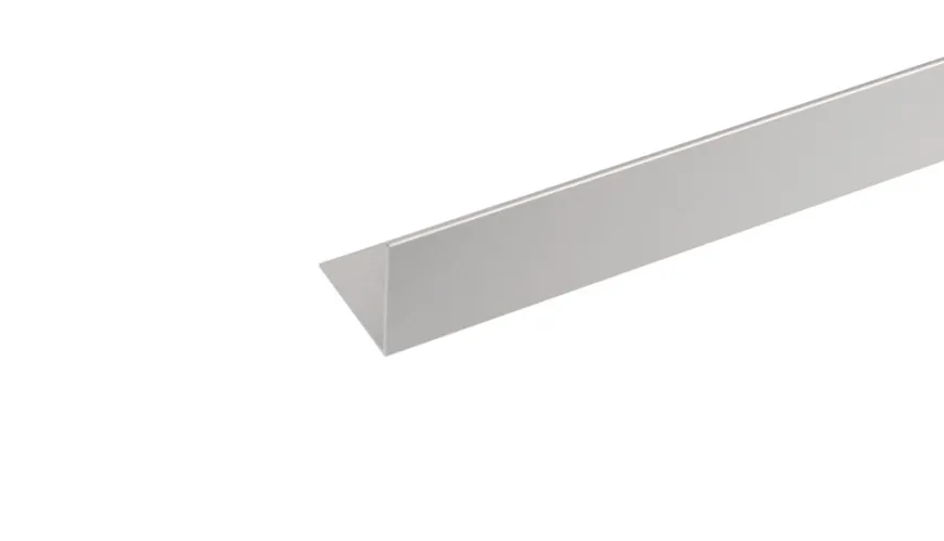 Vinkellist aluminium - 25 x 25 mm x 1 meter