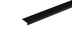 Vinkellist svart pvc - 30 x 20 mm x 2 meter