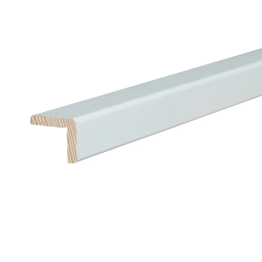 Vinkellist 45x45 mm malt furu