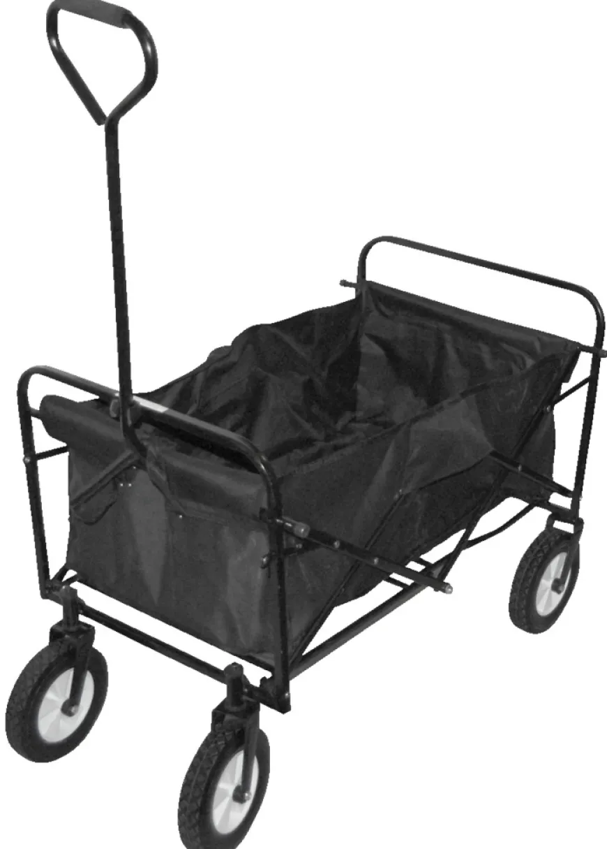 Vogn Verona sammenleggbar svart - Sunlife®